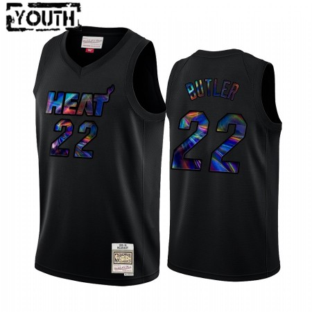 Kinder NBA Miami Heat Trikot Jimmy Butler 22 Iridescent HWC Collection Swingman